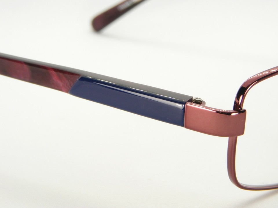 NEW Diane von Furstenberg DVF 8003 641 BURGUNDY EYEGLASSES METAL FRAME 51-16-135 Item image 5