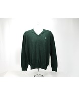 Polo Ralph Lauren V-Neck Sweater w Soft Pima Cotton Mens Lrg Dark Green ... - £28.03 GBP