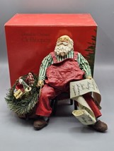 Possible Dreams Clothtique Napping Santa Claus, Paper Mache - Christmas  - £36.76 GBP