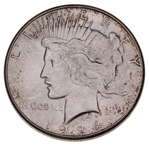 1926-S Silver Peace Dollar in Choice BU Condition, Excellent Eye Appeal - $98.98