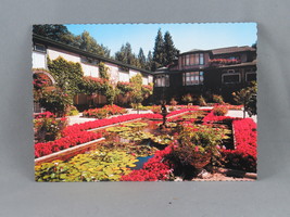 Vintage Postcard - The Italian Garden Butchart Gardens - Peacock Postcards - £11.74 GBP