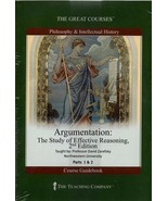 Argumentation: The Study of Effective Reasoning, 2nd Ed The GREAT COURSES - $332.16 MXN