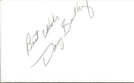 Doug Barkley Signed 3x5 Index Card JSA Red Wings - $19.79