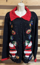 Vintage Carolina Colours Ugly Christmas Sweater Holiday Santa Woman's Si... - $34.65 Vintage Carolina Colours Ugly Christmas Sweater Holiday Santa Woman's Si... - $34.65