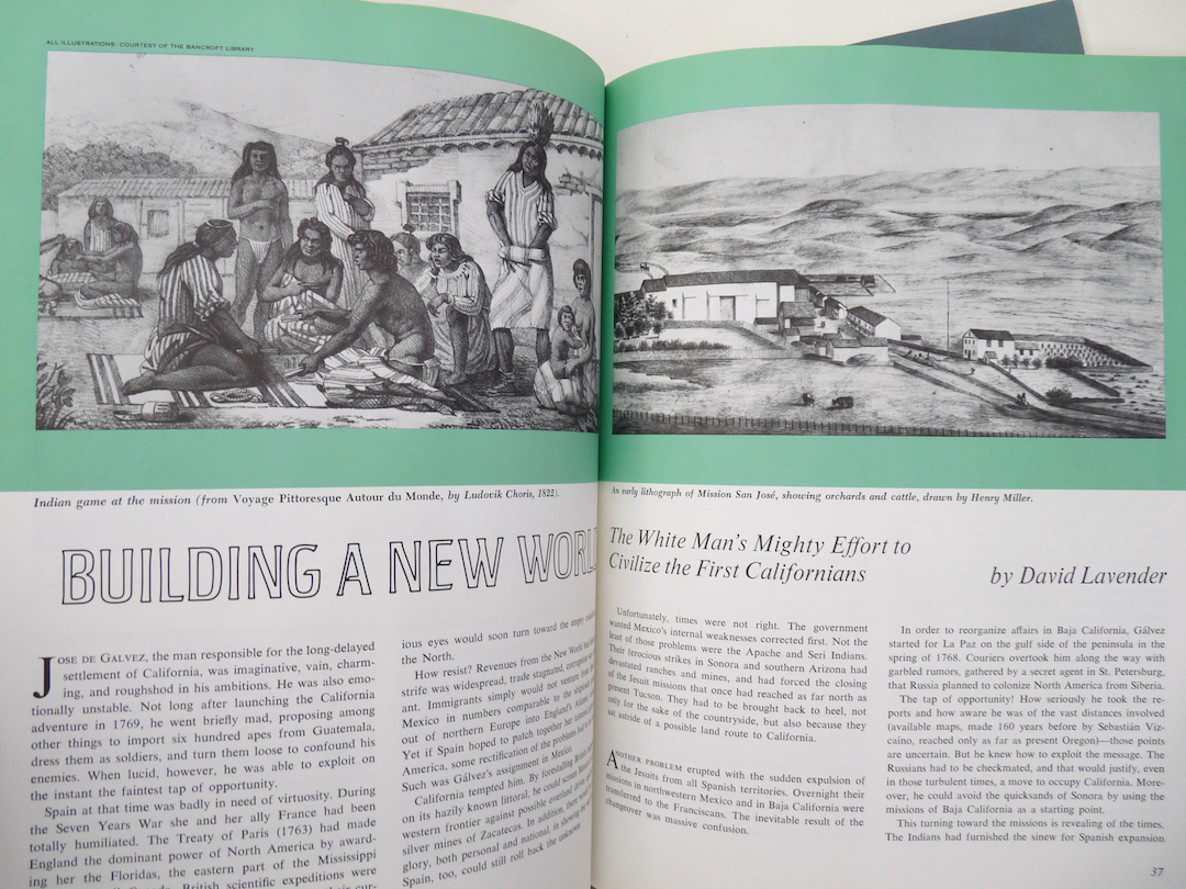 American West 1971 magazibne year US history territories prospecting Item image 6