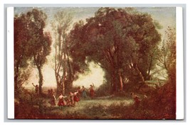 Morning Dance of the Nymphs Painting Jean-Baptiste-Camille Corot Postcard W22 - £2.33 GBP