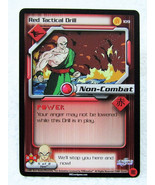 2001 Score Limited Dragon Ball Z DBZ CCG TCG Red Tactical Drill #109 - Tien - £3.95 GBP