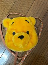 Disneyland Disney Tokyo Winnie the Pooh Plush Pass Case Small Shoulder Bag - £40.19 GBP