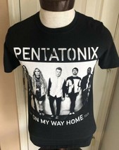 Pentatonix The On My Way Home Tour Black Gildan T Shirt Adult M - $14.80