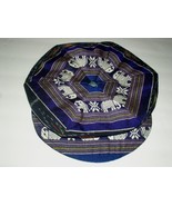 Thai Silk Thailand Elephant Tam Hat Cap Tribal Urban Ethnic Soft Beret W... - $204.80 CAD