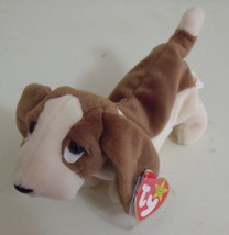 Ty Beanie Babies NWT Tracker the Basset Hound Dog Retired - £7.81 GBP