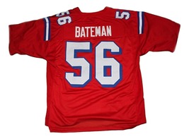 Bateman #56 The Replacement Movie Football Jersey Red Any Size image 5