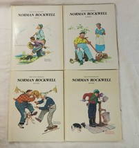 4 Book Lot - Norman Rockwell- The Four Seasons 1984 Hardcover Poetry Short Story - £14.59 GBP