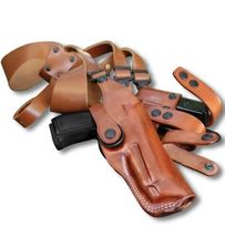 Fits Smith&Wesson M&P Mod.2.0 9/40 4.25”BBL Leather Shoulder Holster #1137# RH image 8