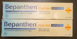 (2 in a Bundle) Bepanthen First Aid Antiseptic Cream 30g Exp2/24 Sealed - £9.43 GBP