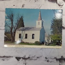 Methodist Church Jacksonville Oregon Postcard - $4.94