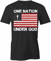 One Nation Under God T Shirt Tee Short-Sleeved Cotton Clothing Religion S1BCA65 - £16.16 GBP+