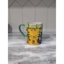 Gibson Everyday Three Cats 4” Coffee Mug Debi Hron 2010, Cat Lover Gift, Tea Cup - $10.89