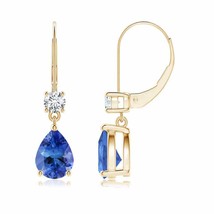 Authenticity Guarantee

ANGARA Natural Tanzanite Leverback Drop Earrings with... - £2,067.26 GBP