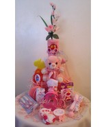 Baby Girl Shower 20 Piece Gift Set Custom Hand Gift Wrapped - £39.96 GBP