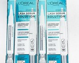 Loreal Makeup Lash Serum Solution Containing Hyaluronic Acid New 0.05 Oz... - £12.90 GBP