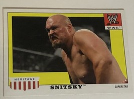 Snitsky WWE Heritage Topps Trading Card 2008 #47 - $1.97