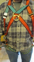 &quot;&quot; NYLON BODY HARNESS - XLG 310 LBS&quot;&quot;  - OSHA APPROVED - ROSE BRAND - $18.89