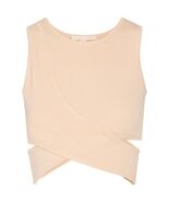 NWT Jonathan Simkhai Peach Cutout Crop Knit Top XS - €72,99 EUR