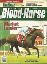 2007 - August 28th Issue of  Blood Horse Magazine - AFTER MARKET on the cover - £14.15 GBP