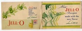 New Jello Recipes Made with the New Flavor Lime Booklet 1930 - $17.82