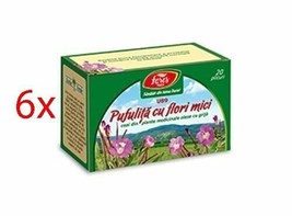 6x Epilobium Parviflorum Tea 20 Tea Bags Prostate Adenoma Prostatitis - £36.66 GBP
