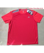 New Adidas All Sports CLIMA MAX Red Heather Gray Design Sz XL - $25.00