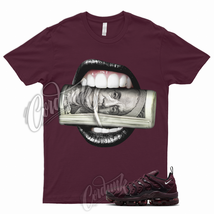 ROLL T Shirt to Air VaporMax Plus Burgundy Maroon Bordeaux Cherrywood Red WMNS 1 - £18.54 GBP+