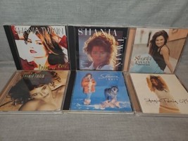 Lot of 6 Shania Twain CDs: Complete Limelight Sessions, Greatest Hits, The Woman - £11.94 GBP