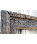 Post &amp; Beam - Antique Oak Floating 3.5&quot; Frame -Dark Walnut Finish - Vint... - £32.77 GBP