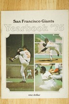 1975 San Francisco GIANTS Official Yearbook Gary Mathews Bobby Murcer Sp... - $19.79