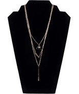 Black Velvet Jewelry Easel Display Stand Tower Rack Bedroom Super Z Outl... - $296.71 MXN