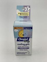 Orajel Baby Daytime &amp; Nighttime Cooling Gels for Teething .18 oz. Exp:04/26 - €7,51 EUR