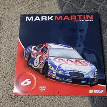 RARE Mark Martin NASCAR Driver Wall Calendar 6  2007 AAA Car Roush - £18.17 GBP