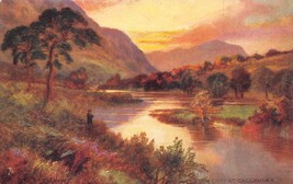 Scotland~Through The Trossachs~Tuck Oilette #6679 Artist Drawn Postcard - £3.32 GBP