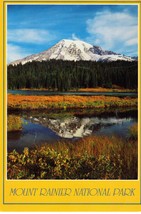 Mount Rainer National Park - Washington State - £2.54 GBP