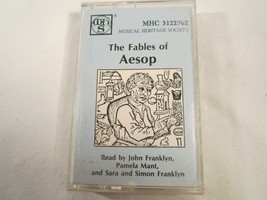 Cassette THE FABLES OF AESOP John Franklyn  [12D] - $17.28