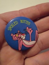 The Pink Panther Vintage Button Pinback 1980s 80s EUC Spoiled Rotten - £10.76 GBP