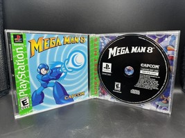 Mega Man 8 Greatest Hits PlayStation 1 PS1 Complete with manual Green Label - £18.61 GBP