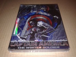 Captain America: The Winter Soldier 4K UHD + 2D Steelbook Pet Brief - World X... - £40.67 GBP
