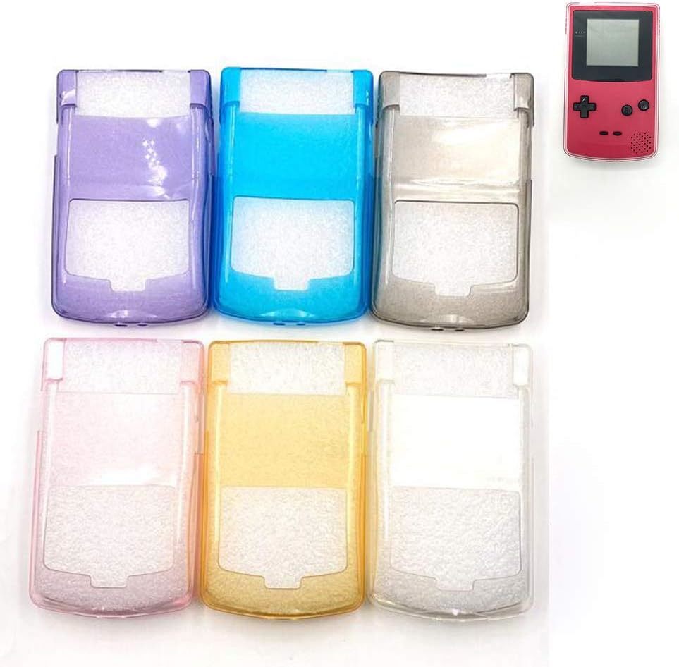 Gbc Gameboy Color Console Protection Cover With Crystal Shell Soft Tpu Case - $31.63