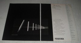 1991 Toshiba Ad - photo Tilted Poles byMichael Kenna - $18.49