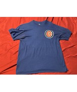 Chicago Cubs Anthony Rizzo #44 T-Shirt XL Blue MLB Majestic Official Pla... - $20.51 CAD
