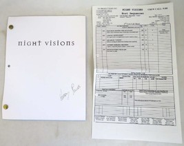 2000 NIGHT VISIONS Host Sequences Script Signed By Henry Rollins RARE - £58.39 GBP