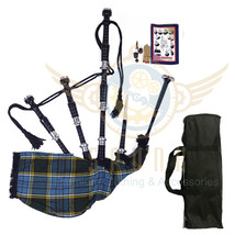 BAGPIPES Highlander Scottish Rosewood Anderson Tartan Bagpipe - Practice... - £100.75 GBP